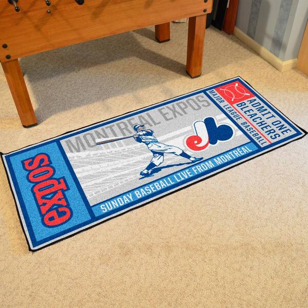 Montreal Expos Ticket Runner - Retro Collection