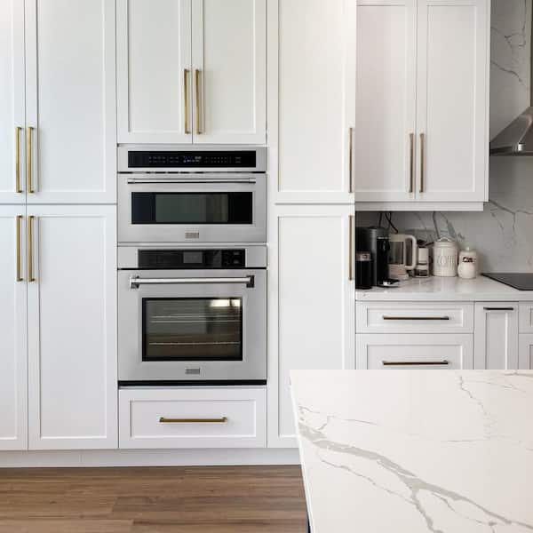 Professional 30 in. True Convection Electric Single Wall Oven with Air Fry and Self Clean in Stainless Steel