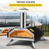 Hanover Portable Wood Fired Outdoor Pizza Oven in Stainless Steel HPZ100 -  The Home Depot