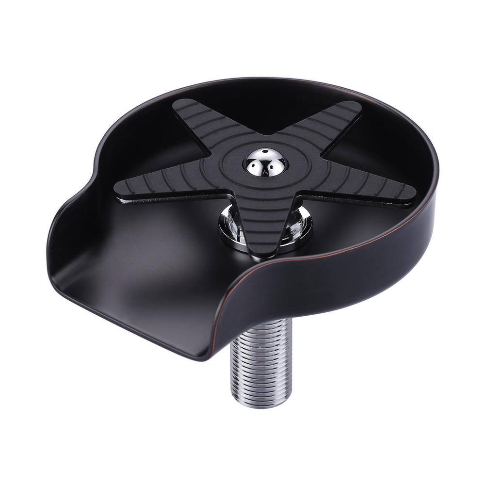5 in. Stainless steel Glass Rinser for Kitchen Sinks in Oil Rubbed Bronze price history on PriceWatchPro