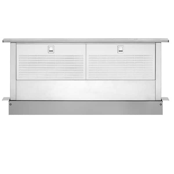 Unbranded 36 in. Telescopic Downdraft System in Stainless Steel