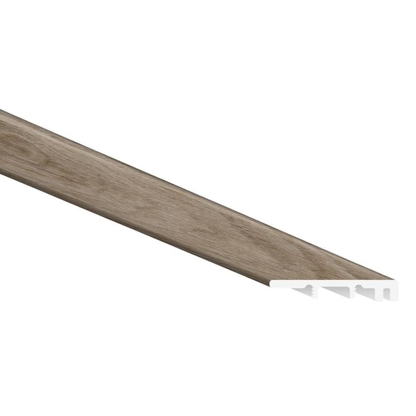 A&A Surfaces Mystic Gray 1/4 in. T x 1.5 in. W x 94 in. L Luxury Vinyl End Cap Molding
