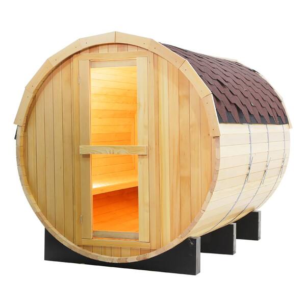 DIRECT WICKER Sunny 6-Person Outdoor Hemlock Electric Heater Wet Sauna  HL-BRdwLP-240G - The Home Depot