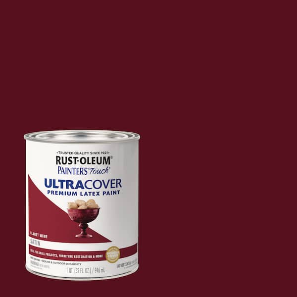 32 oz. Satin Claret Wine General Purpose Paint (Case of 2)
