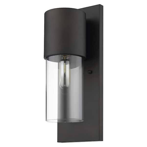 Acclaim Lighting Cooper 1-Light Oil-Rubbed Bronze Outdoor Wall Lantern ...