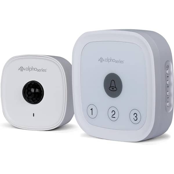 Swann Alpha Series Wireless Motion Sensor and Chime Alarm Kit (2-Pack)