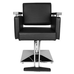 Black Heavy Duty Barber Chair 360° Rolling Swivel Hair Salon Spa Equipment
