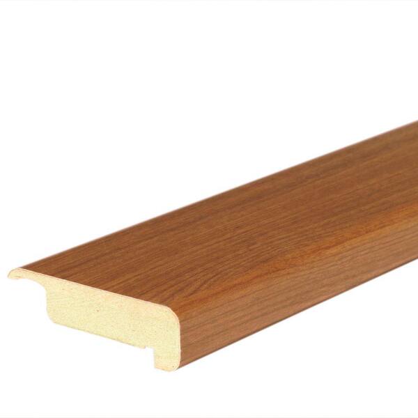 Mohawk Cinnamon Spice Oak 4/5 in. Thick x 2-2/5 in. Wide x 78-7/10 in. Length Laminate Stair Nose Molding