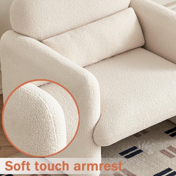 Neck Cushion Headrest Nachrüstkopfstützen for Sofa Couch Armchair Beige