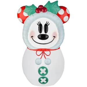 23.03 in. H x 9.84 in. W x 14.37 in. L Christmas Lighted Blow Mold Outdoor Decor-Stylized Minnie Mouse