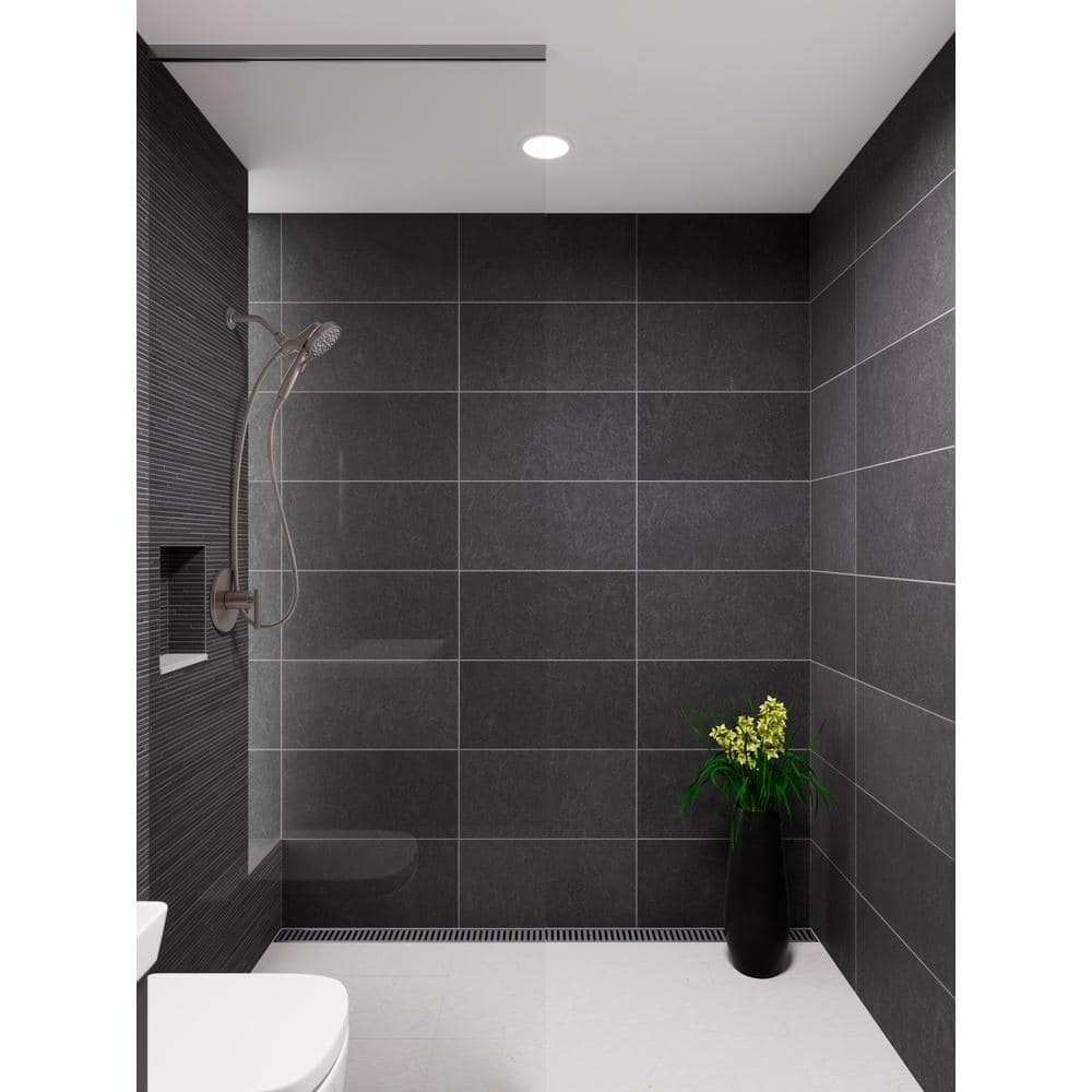 Spot Defense Brushed Nickel Handheld Shower Head with 6-Spray Settings