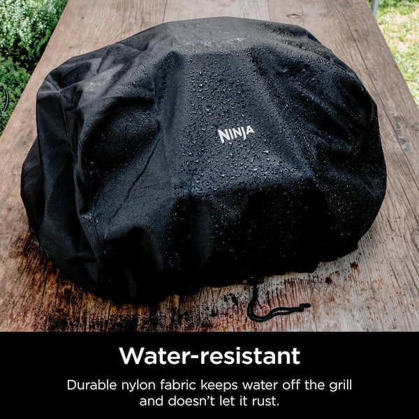 TRAVELIT Waterproof Cover for Ninja Woodfire Outdoor Grill, BBQ Grill  Accessories with Inner Pocket for Plug, Compatible with Ninja Smoker Grill  OG701