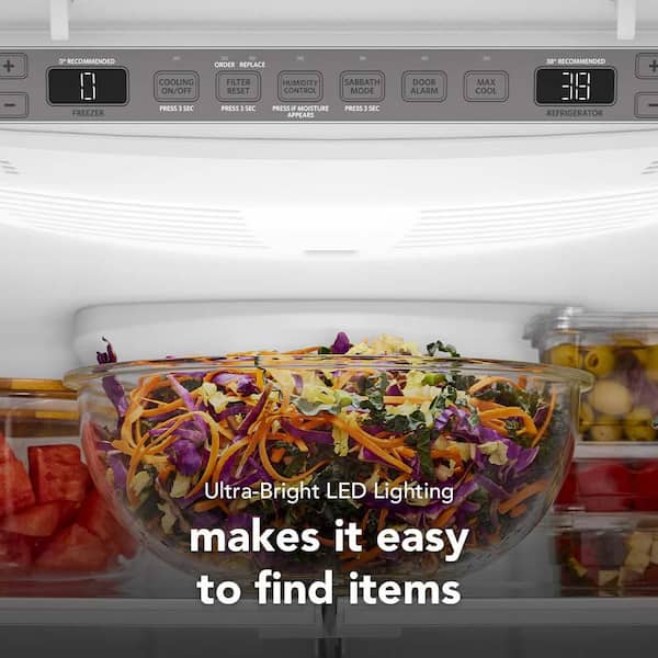 KitchenAid 36 in. 25 cu. ft. Standard Depth French Door