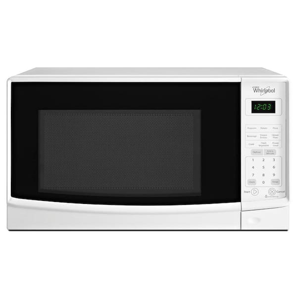 Whirlpool 0.7 cu. ft. Countertop Microwave in White with Electronic Touch Controls