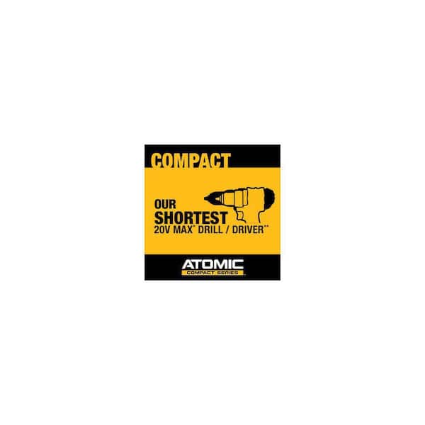 DEWALT - Atomic 20-Volt Max Lithium-Ion Brushless Cordless 1/2 in. Drill Driver with (4) 20-Volt 3.0 Ah Max Premium Battery Packs