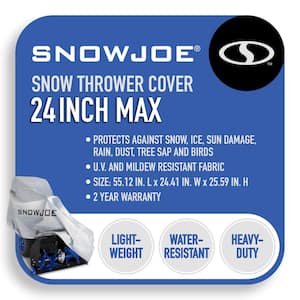 24 in. Dual-Stage Electric Snow Blower Cover