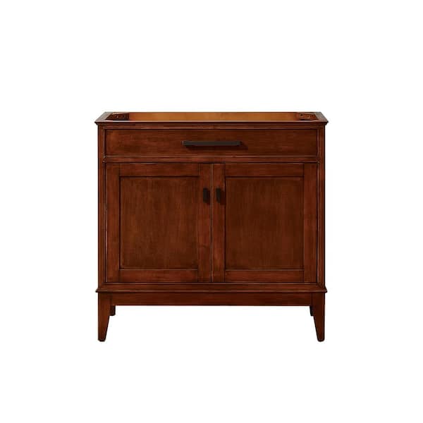 Avanity Madison 36 in. Bath Vanity Cabinet without Top in Tobacco