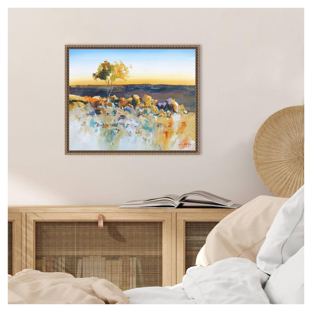Amanti Art Silverton View Trees by Craig Trewin Penny Canvas Wall Art Print Framed 20 x 16-in.