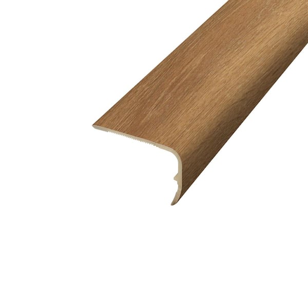 PERFORMANCE ACCESSORIES Sand Cloud Oak 9.39 mm. Thick x 1.88 in. Wide x 78.7 in. Length Vinyl Stair Nose Molding