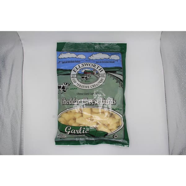 Unbranded Cheddar Cheese Curds, Garlic, Cheese Snack