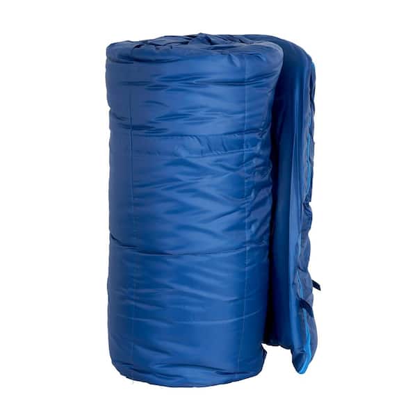 rolled sleeping bag
