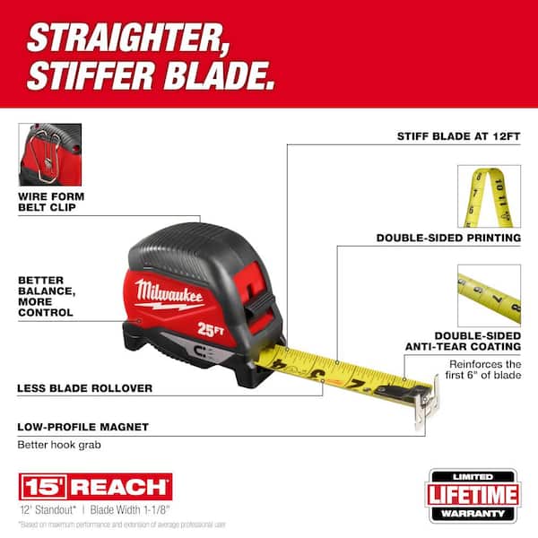 25 ft. Magnetic Tape Measure