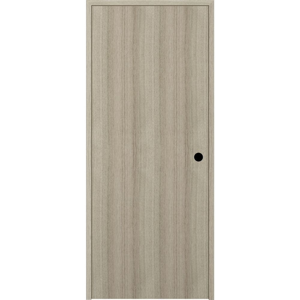 Optima N DIY-Friendly 24 in. х 84 in. Left-Hand Shambor Solid Composite Core Wood Single Prehung Interior Door price history on PriceWatchPro