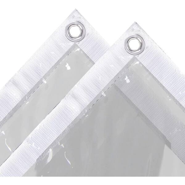 PVC Clear Mesh Tarpaulin Transparent Mesh Fabric for Agriculture
