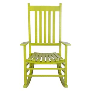 Vermont Porch Rocker Lime Wood Outdoor Rocking Chair