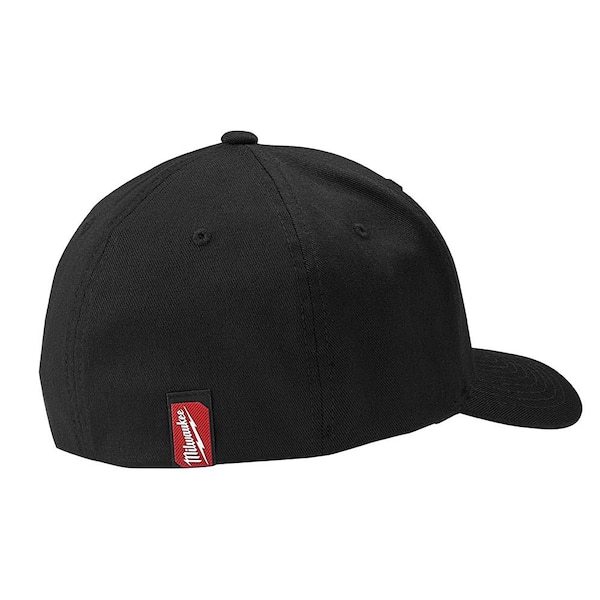 Milwaukee Large/Extra Large Black, Gray, Red Fitted Hats (3-Pack) 504BGR-LXL  - The Home Depot