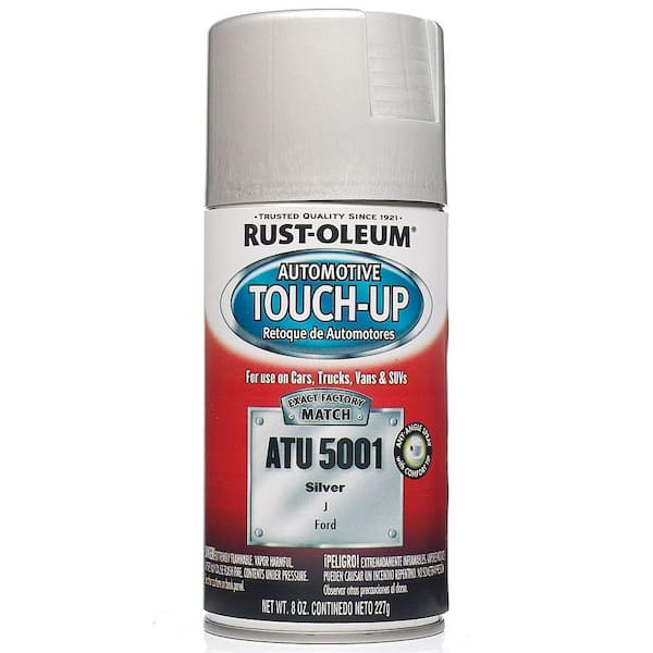 Rust-Oleum Automotive 8 oz. Silver Touch-Up Spray Paint (6-Pack)