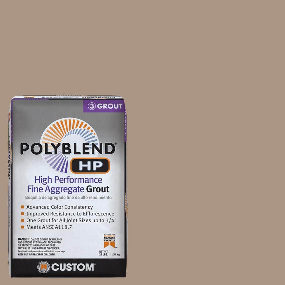 Polyblend HP #135 Mushroom 25 lbs. High Performance Fine Aggregate Grout price history on PriceWatchPro