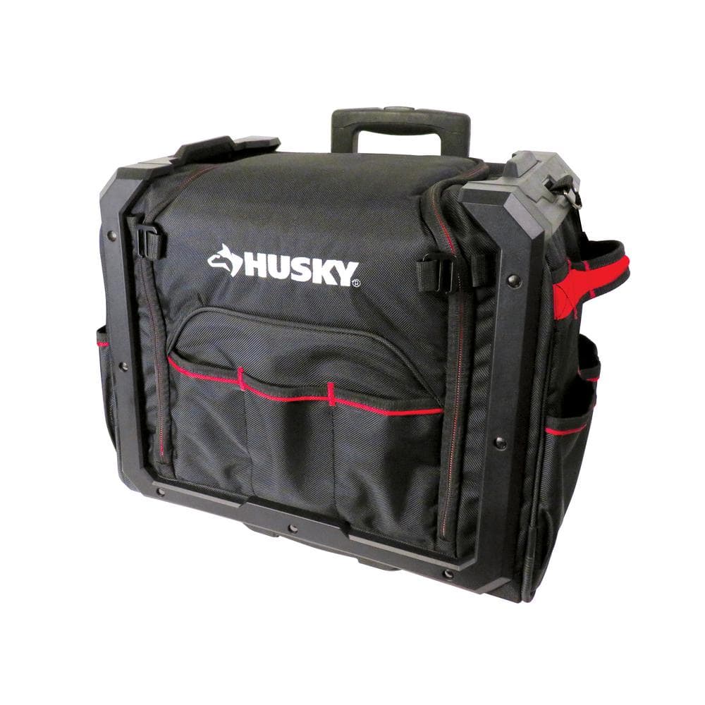 Husky Heavy-Duty 20 in. PRO Power Tool Bag H-022-SLO - The Home Depot