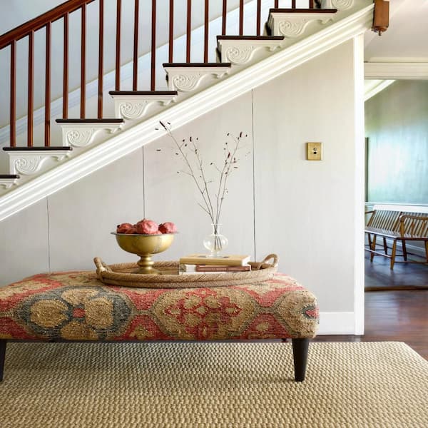 Wicker Woven Sisal Natural 3 ft. x 5 ft. Indoor Area Rug