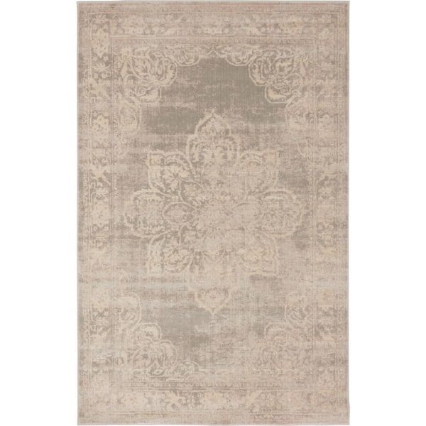 Paris Fremont Gray 4' 0 x 6' 0 Area Rug
