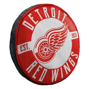 NHL Redwings Multi-Colored 15"  Cloud Pillow