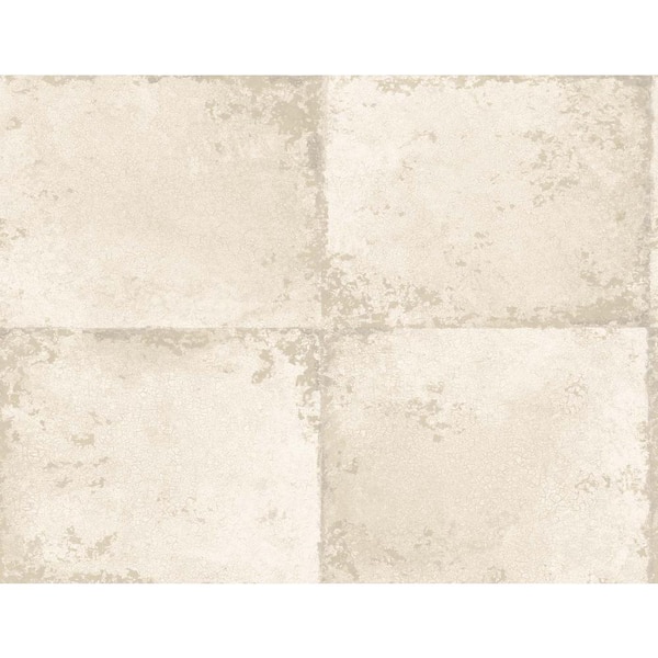Seabrook Designs 60.75 sq. ft. Sphynx Foundation Embossed Vinyl Unpasted Wallpaper Roll