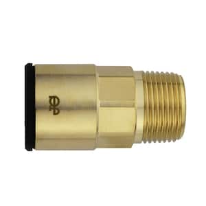 3/4 in. CTS x 3/4 in. NPT Brass ProLock Push-to-Connect Male Connector (5-Pack)