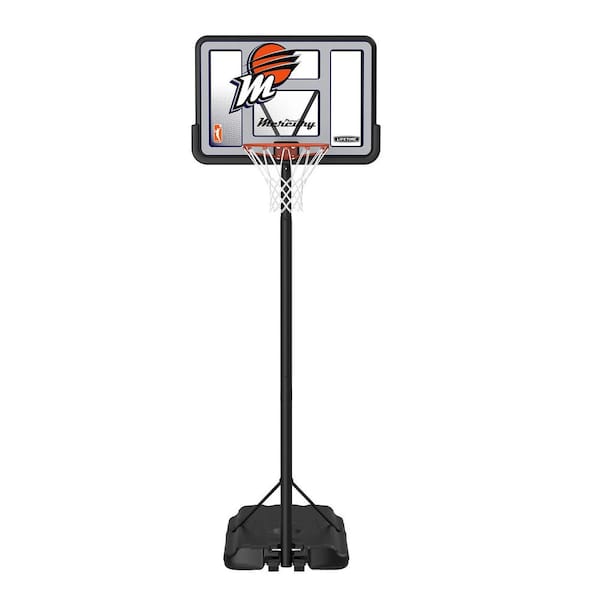 Lifetime WNBA Phoenix Mercury 44 in. Portable Basketball Hoop with