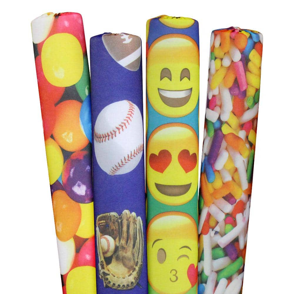 Designer Noodles Sprinkles, Sports, Emojis and Gumballs Pool Noodles (4