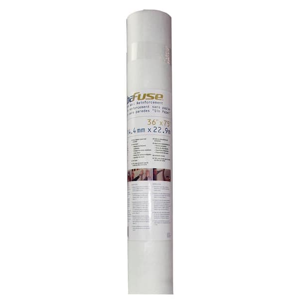 SaintGobain ADFORS FibaFuse 36 in. x 75 ft. Paperless Drywall and Plaster Repair Fabric FDW8442