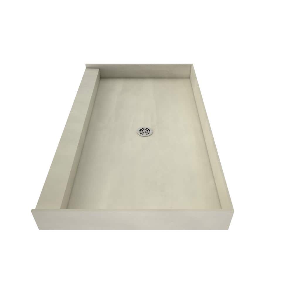 Tile Redi 36" x 32" Polished Chrome Shower Base with Center Drain