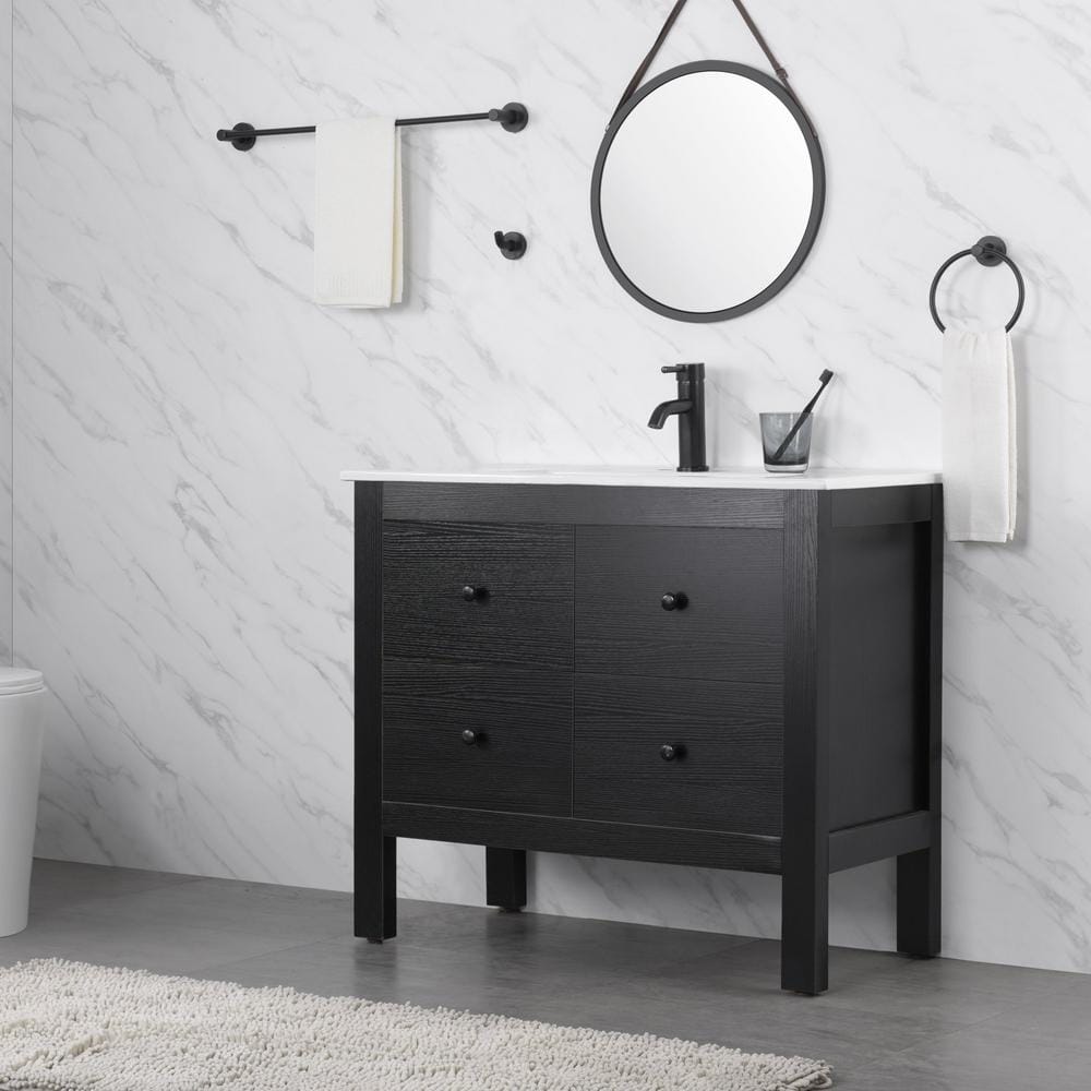 Kree 4 - Piece Bathroom Hardware Set