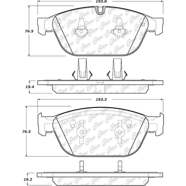 Centric Parts Disc Brake Pad Set