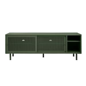 Olive Green TV Cabinet Fits TV's Up to 55 in. to 66 in.