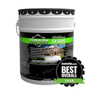5 gal. Penetrating Solvent Based Silane Siloxane Concrete Sealer and Masonry Water Repellent