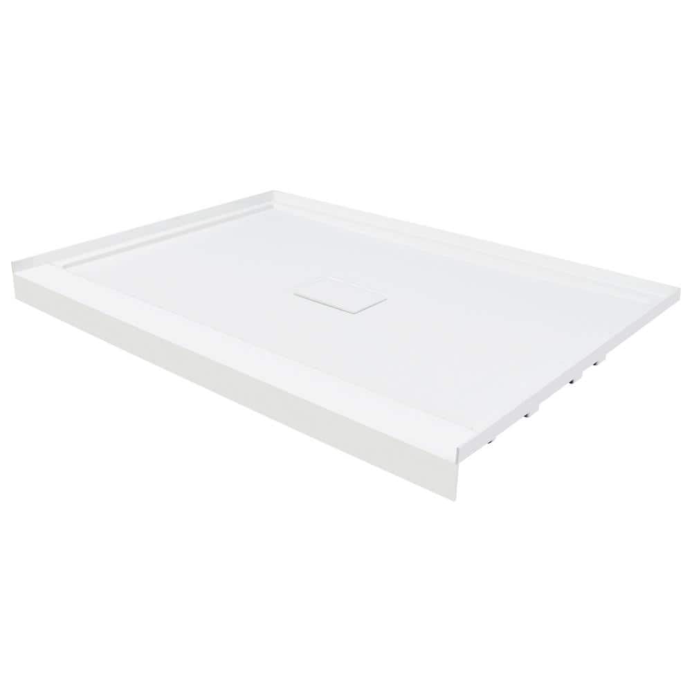 White 36'' x 36'' Low Threshold Square Shower Base