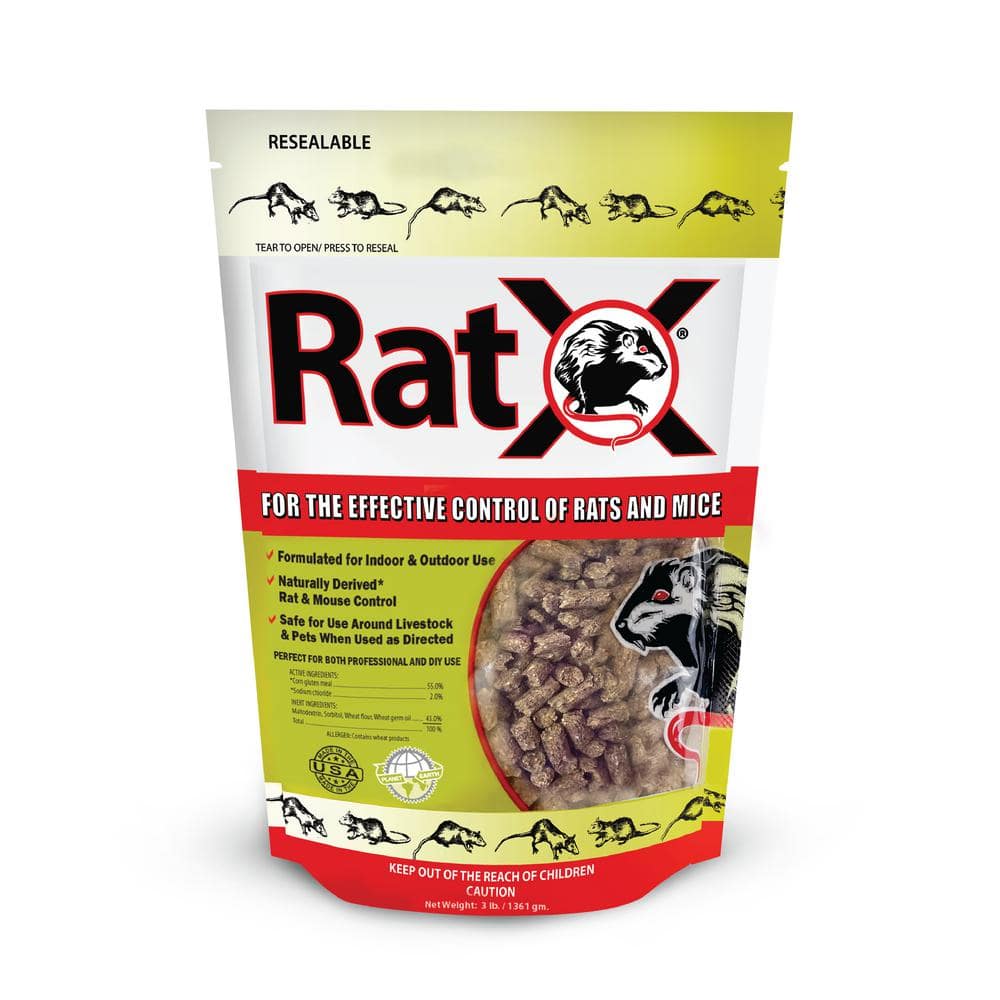RatX 3 lbs. Rodent Control Animal Bait price history on PriceWatchPro