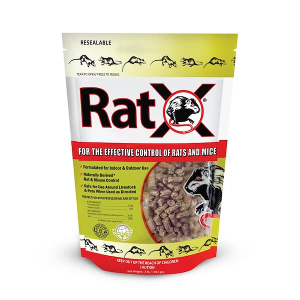 RatX 3 lbs. Rodent Control Animal Bait