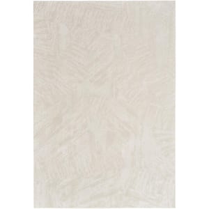 Desire Ivory 4 ft. x 6 ft. Abstract Contemporary Area Rug